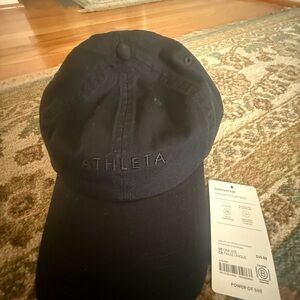 Athleta Black Baseball Cap Christmas Special